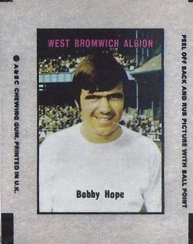 1970-71 A&BC Chewing Gum Action Transfers #NNO Bobby Hope Front