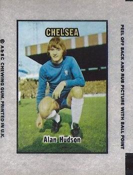 1970-71 A&BC Chewing Gum Action Transfers #NNO Alan Hudson Front