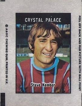 1970-71 A&BC Chewing Gum Action Transfers #NNO Steve Kember Front