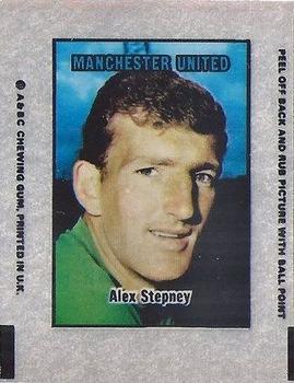 1970-71 A&BC Chewing Gum Action Transfers #NNO Alex Stepney Front