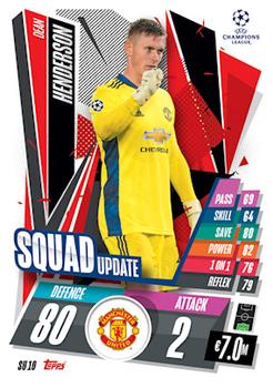 2020-21 Topps Match Attax UEFA Champions League Extra #SU10 Dean Henderson Front