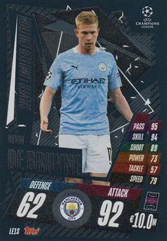 Match Attax EXTRA 2020/21 Kevin DE BRUYNE Silver Limited Edition LE1S