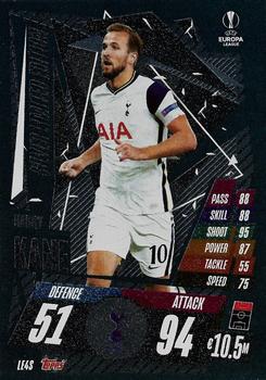 2020-21 Topps Match Attax UEFA Champions League Extra - Limited Edition Silver #LE4S Harry Kane Front