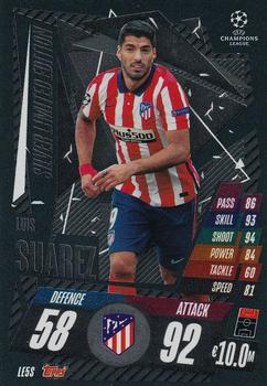 2020-21 Topps Match Attax UEFA Champions League Extra - Limited Edition Silver #LE5S Luis Suárez Front