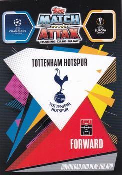 2020-21 Topps Match Attax UEFA Champions League Extra - Limited Edition Gold #LE4G Harry Kane Back