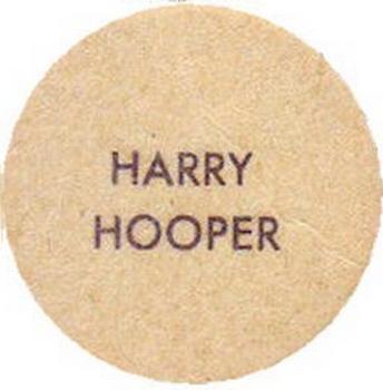 1960 Ferrero - Footballers #NNO Harry Hooper Back