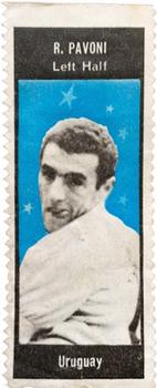 1966 A&BC World Cup Football Stamps #NNO Ricardo Pavoni Front
