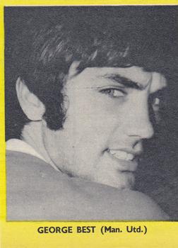 1969 Goal Magazine Goal Gallery #NNO George Best Front