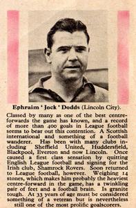 1949-50 LTA Robinson Stars of Today and Tomorrow #NNO Jock Dodds Back