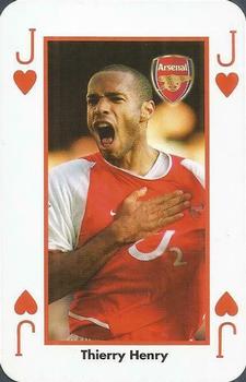 2008 Waddingtons Number 1 Arsenal F.C. #NNO Thierry Henry Front