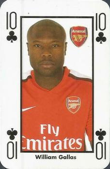 2008 Waddingtons Number 1 Arsenal F.C. #NNO William Gallas Front