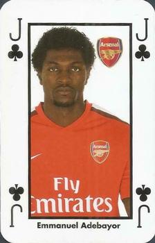 2008 Waddingtons Number 1 Arsenal F.C. #NNO Emmanuel Adebayor Front