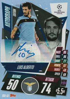2020-21 Topps Match Attax UEFA Champions League Extra - Autographs #EXA-LA Luis Alberto Front