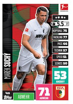 2020-21 Topps Match Attax Bundesliga Extra #425 Marek Suchy Front