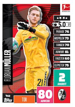 2020-21 Topps Match Attax Bundesliga Extra #452 Florian Müller Front