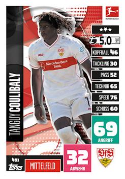 2020-21 Topps Match Attax Bundesliga Extra #491 Tanguy Coulibaly Front