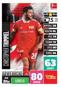 2020-21 Topps Match Attax Bundesliga Extra #516 Christopher Trimmel Front