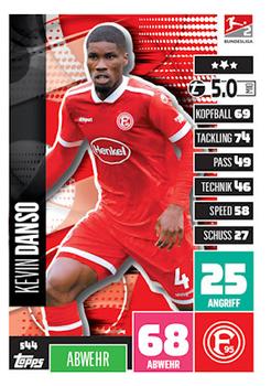 2020-21 Topps Match Attax Bundesliga Extra #544 Kevin Danso Front