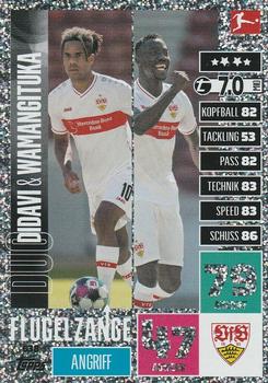 2020-21 Topps Match Attax Bundesliga Extra #638 Didavi & Wamangituka Front