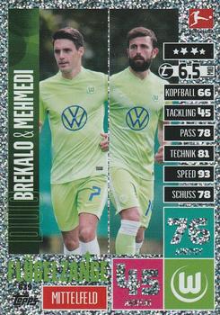 2020-21 Topps Match Attax Bundesliga Extra #639 Brekalo & Mehmedi Front