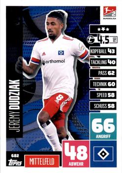 2020-21 Topps Match Attax Bundesliga Extra #682 Jeremy Dudziak Front