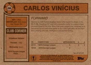 2021 Topps Living UEFA Champions League #288 Carlos Vinícius Back