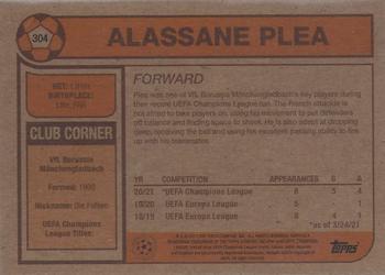 2021 Topps Living UEFA Champions League #304 Alassane Plea Back