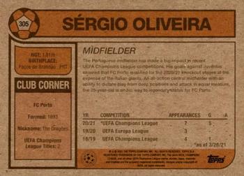 2021 Topps Living UEFA Champions League #305 Sergio Oliveira Back