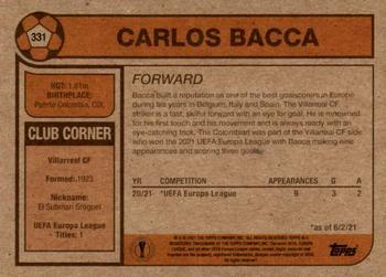 2021 Topps Living UEFA Champions League #331 Carlos Bacca Back