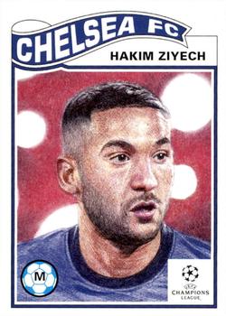 2021 Topps Living UEFA Champions League #332 Hakim Ziyech Front