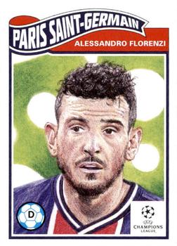 2021 Topps Living UEFA Champions League #335 Alessandro Florenzi Front