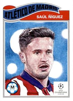 2021 Topps Living UEFA Champions League #336 Saul Niguez Front