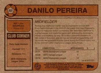 2021 Topps Living UEFA Champions League #337 Danilo Pereira Back
