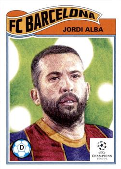 2021 Topps Living UEFA Champions League #342 Jordi Alba Front