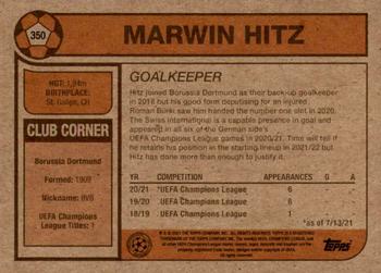 2021 Topps Living UEFA Champions League #350 Marwin Hitz Back