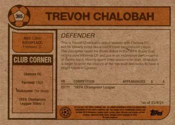 2021 Topps Living UEFA Champions League #365 Trevoh Chalobah Back