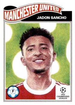 2021 Topps Living UEFA Champions League #368 Jadon Sancho Front