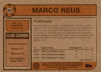 2021 Topps Living UEFA Champions League #383 Marco Reus Back