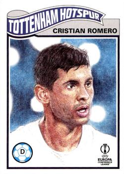 2021 Topps Living UEFA Champions League #402 Cristian Romero Front