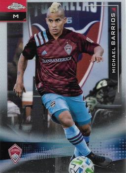 2021 Topps Chrome MLS #11 Michael Barrios Front