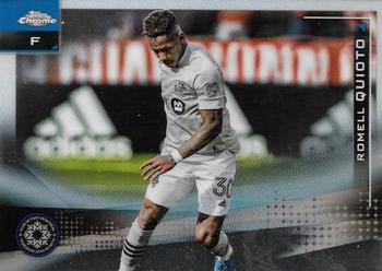 2021 Topps Chrome MLS #40 Romell Quioto Front