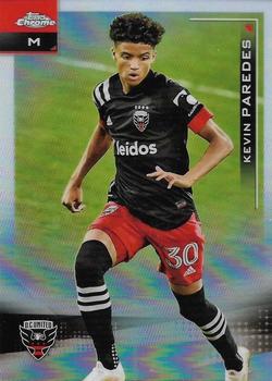 2021 Topps Chrome MLS #50 Kevin Paredes Front