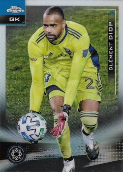 2021 Topps Chrome MLS #95 Clement Diop Front