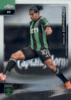2021 Topps Chrome MLS #148 Cecilio Domínguez Front