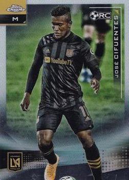 2021 Topps Chrome MLS #163 Jose Cifuentes Front