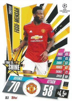 2020-21 Topps Match Attax UEFA Champions League Extra - Time to Shine #TS3 Timothy Fosu-Mensah Front