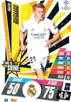 2020-21 Topps Match Attax UEFA Champions League Extra - Time to Shine #TS9 Martin Odegaard Front