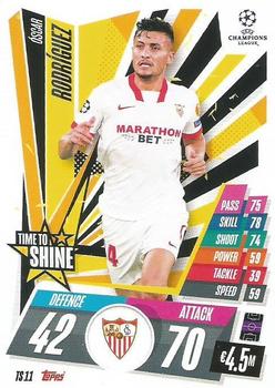2020-21 Topps Match Attax UEFA Champions League Extra - Time to Shine #TS11 Oscar Rodriguez Front