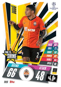 2020-21 Topps Match Attax UEFA Champions League Extra - Time to Shine #TS23 Dodo Front