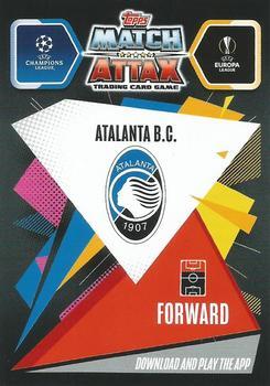 2020-21 Topps Match Attax UEFA Champions League Extra - Top Speed Talent #SPE14 Duván Zapata Back